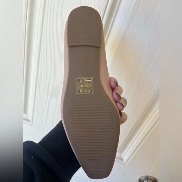 Draper James Taylor Beige Bow Ballet Flats Size 7.5 New - Picture 5 of 7